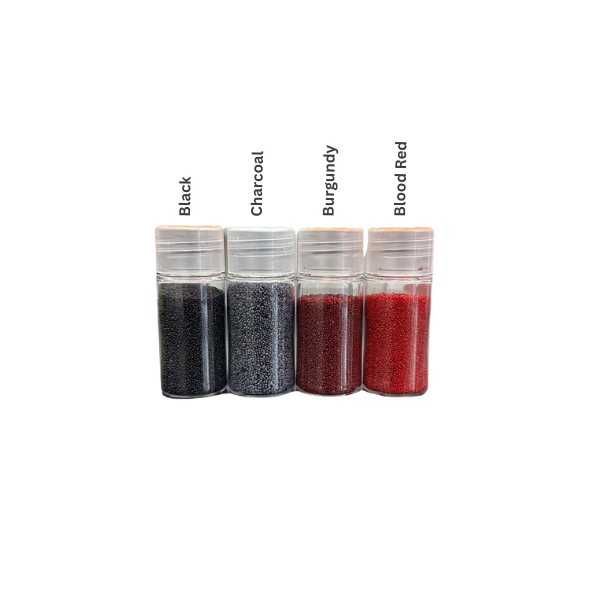 Coloured Blending Palm Wax - Charcoal Grey