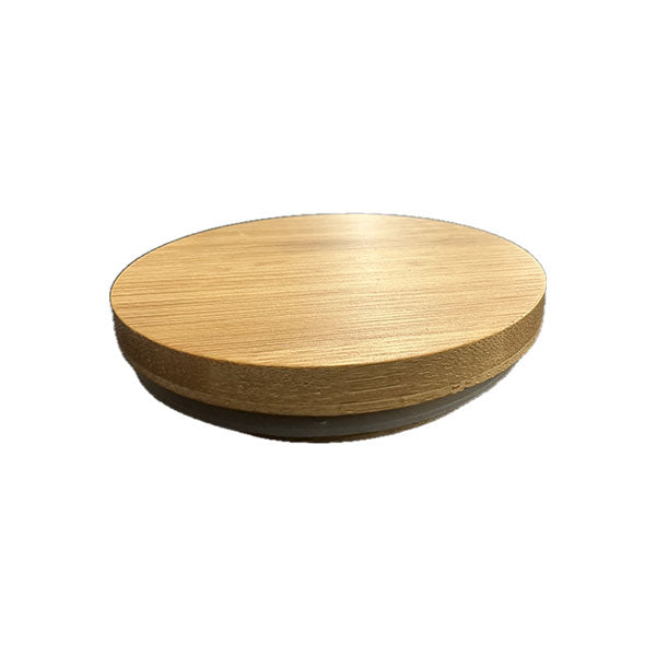 Candela Tumbler Lids - Dark Bamboo - Medium (without hole)