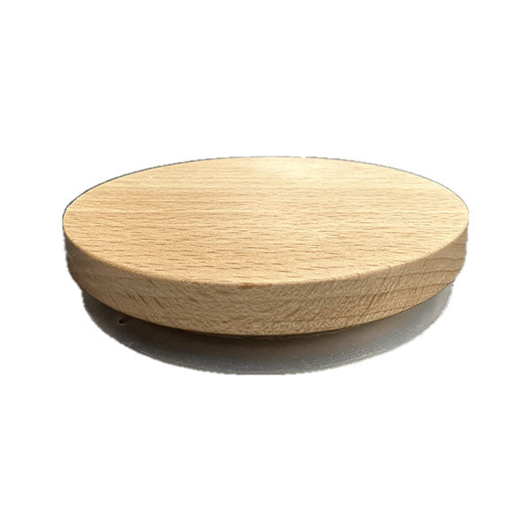 Candela Tumbler Lids - Natural Beech - Large (without hole)