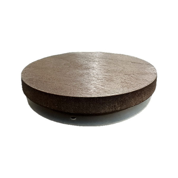 Candela Tumbler Lids - Dark Walnut - Large (without hole)