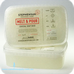 Stephenson Ultra Clear Melt and Pour Soap Base:Soap Bases:Personal